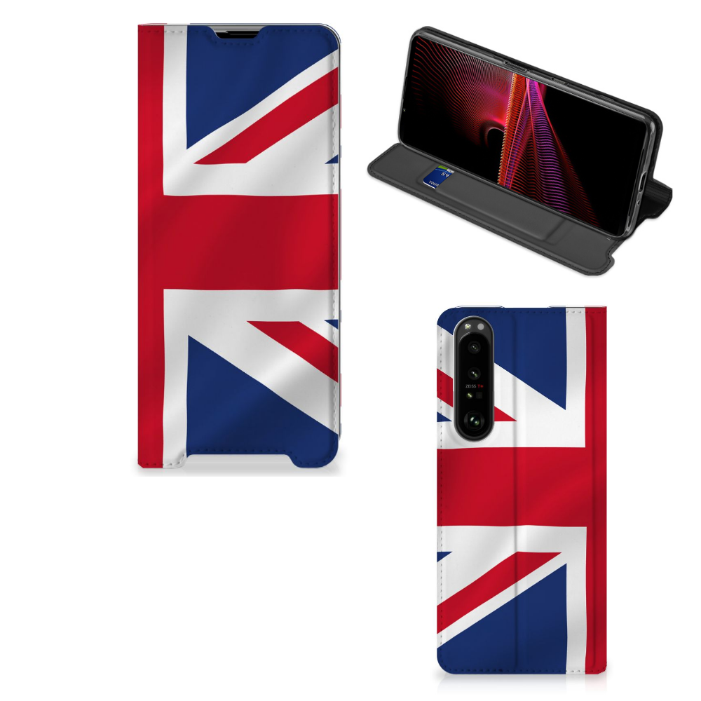 Sony Xperia 1 III Standcase Groot-Brittannië - B2C Telecom