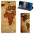 Sony Xperia 10 Book Cover Wereldkaart