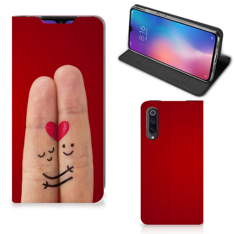 Xiaomi Mi 9 Hippe Standcase Liefde - Origineel Romantisch Cadeau