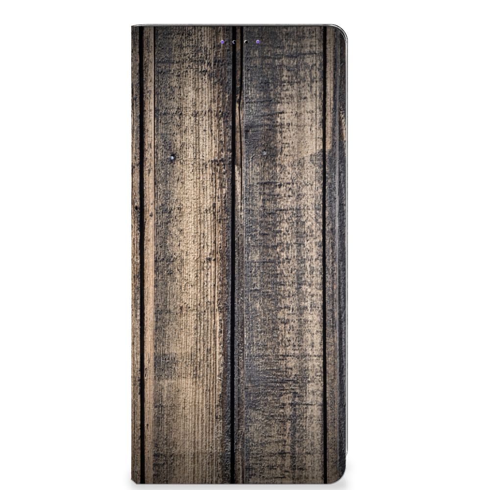 Samsung Galaxy A22 5G Book Wallet Case Steigerhout