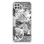 Silicone Back Case Samsung Galaxy A22 5G Skulls Angel B2C Telecom