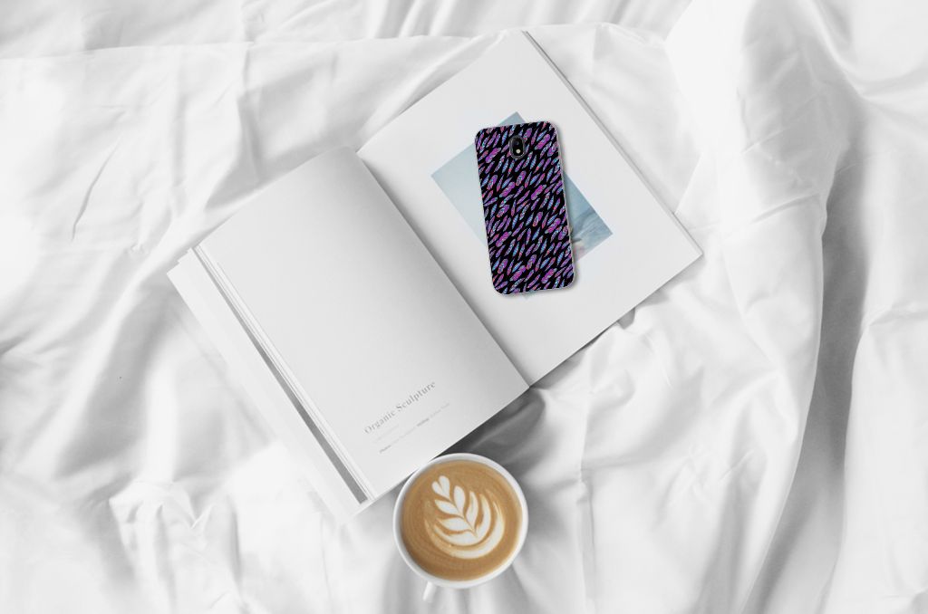 Samsung Galaxy J7 2017 | J7 Pro TPU bumper Feathers Color