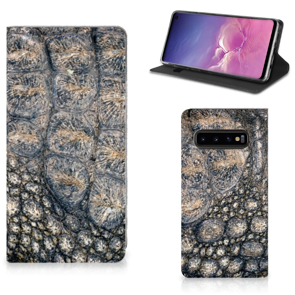 Samsung Galaxy S10 Hoesje maken Krokodillenprint