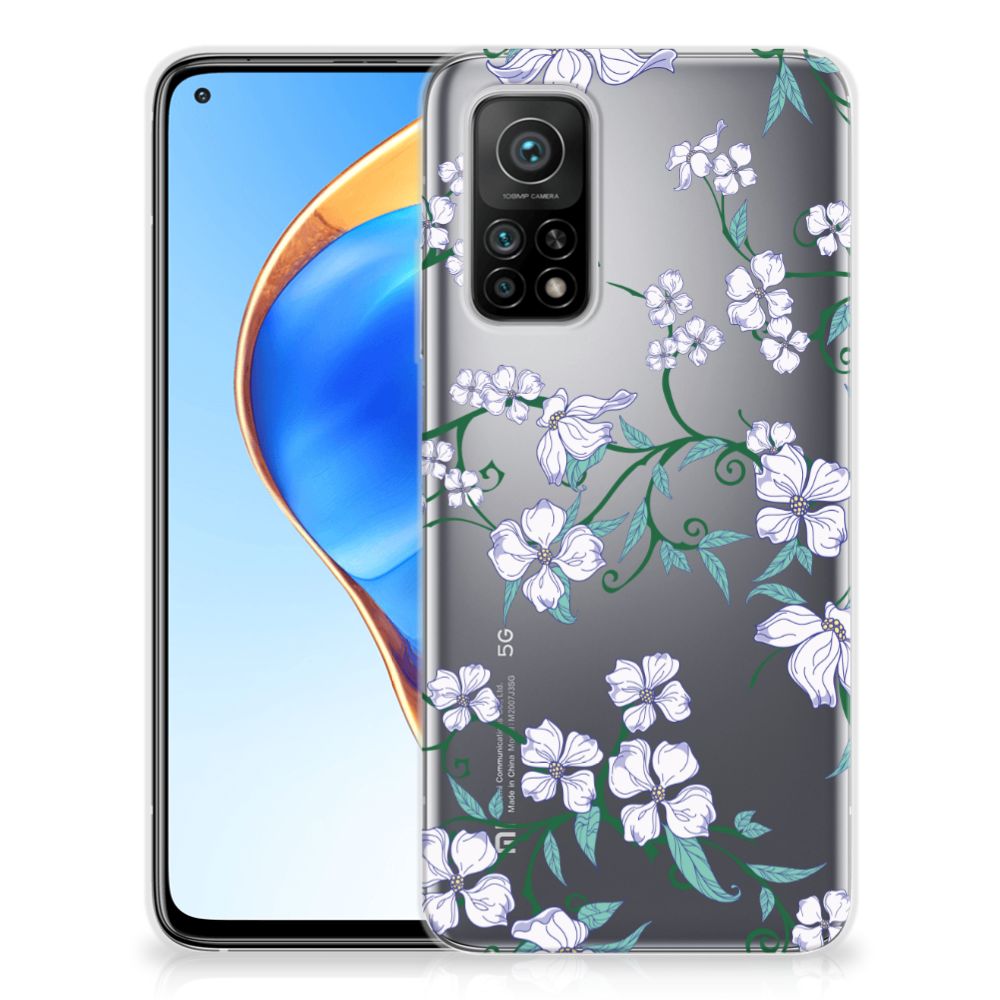 Xiaomi Mi 10T | 10T Pro Uniek TPU Case Blossom White B2C Telecom
