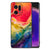 Kleurrijke Telefoonhoesje OPPO Find X5 Watercolor Dark