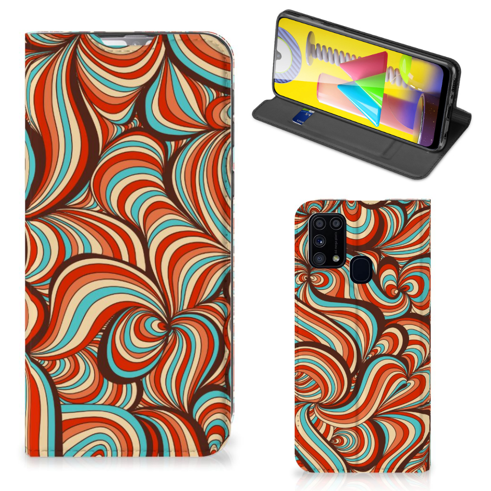 Samsung Galaxy M31 Bookcase Retro