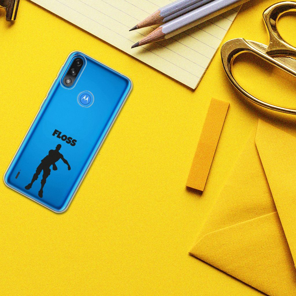 Motorola Moto E7/E7i Power Telefoonhoesje met Naam Floss B2C Telecom