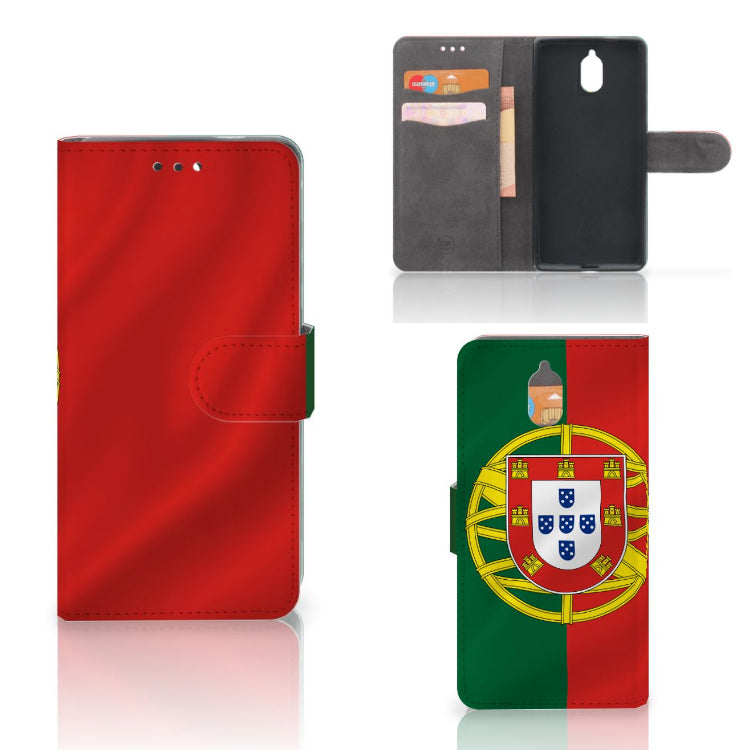 Nokia 3.1 (2018) Bookstyle Case Portugal