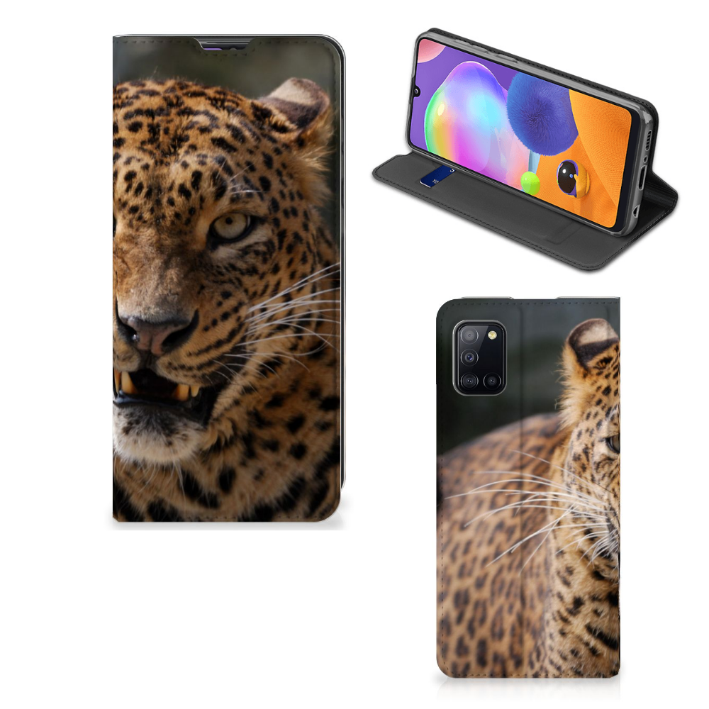 Samsung Galaxy A31 Hoesje maken Luipaard - B2C Telecom