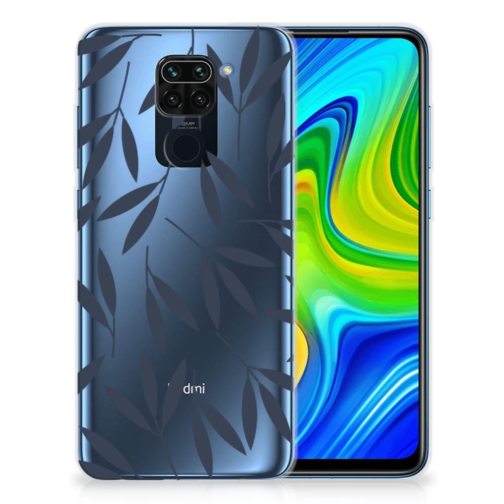 Xiaomi Redmi Note9 TPU Case Leaves Blue B2C Telecom