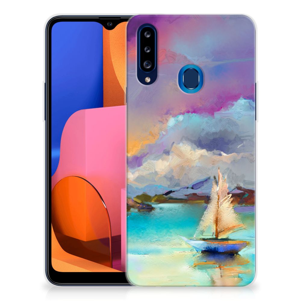 Hoesje maken Samsung Galaxy A20s Boat