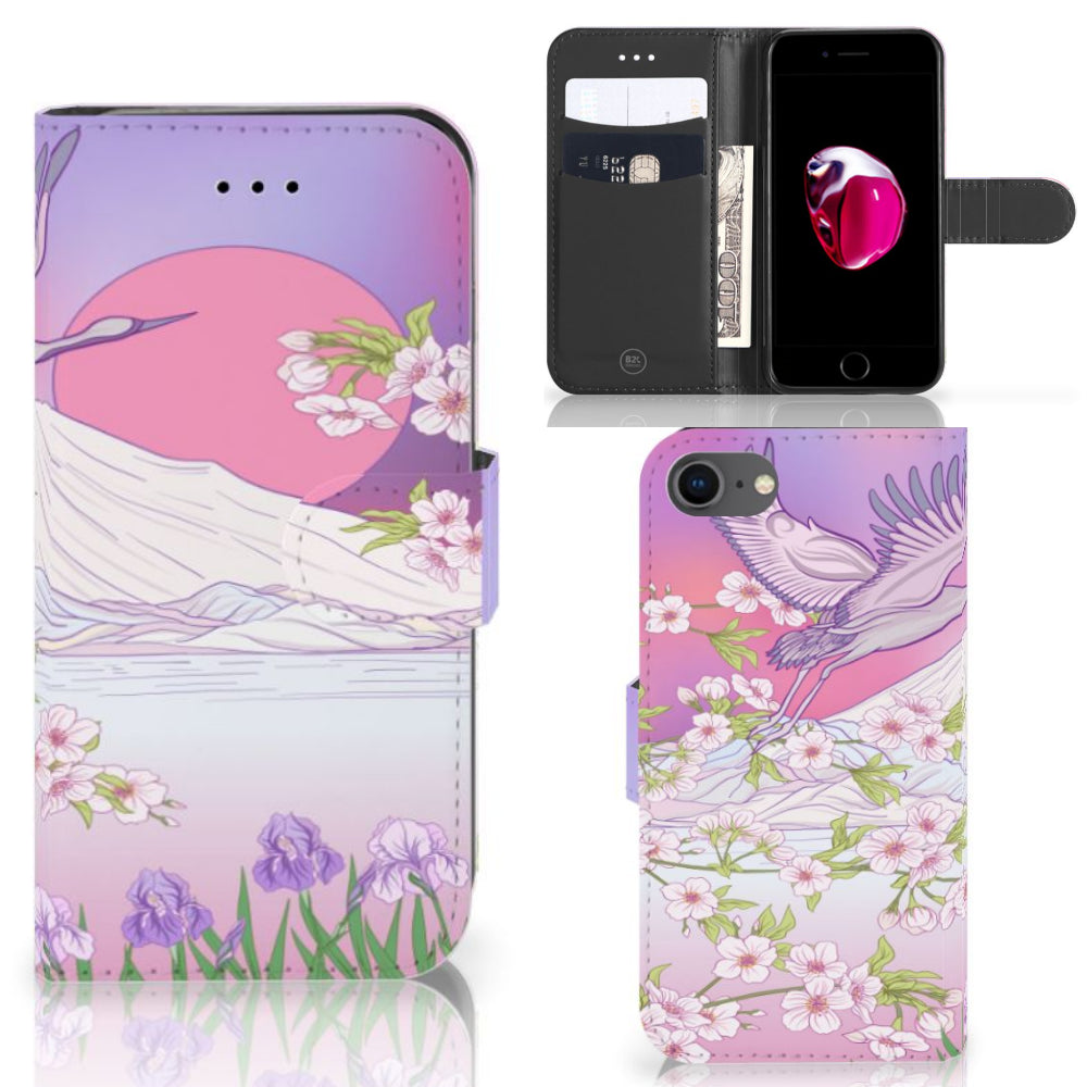 iPhone 7 | 8 | SE (2020) | SE (2022) Telefoonhoesje met Pasjes Bird Flying