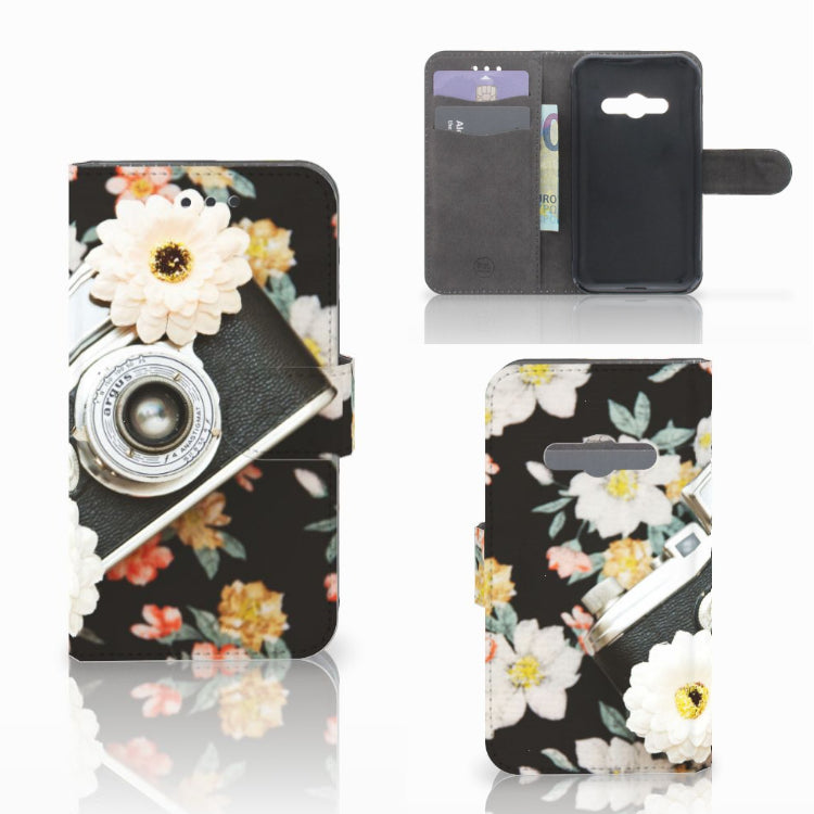 Samsung Galaxy Xcover 3 | Xcover 3 VE Telefoonhoesje met foto Vintage Camera