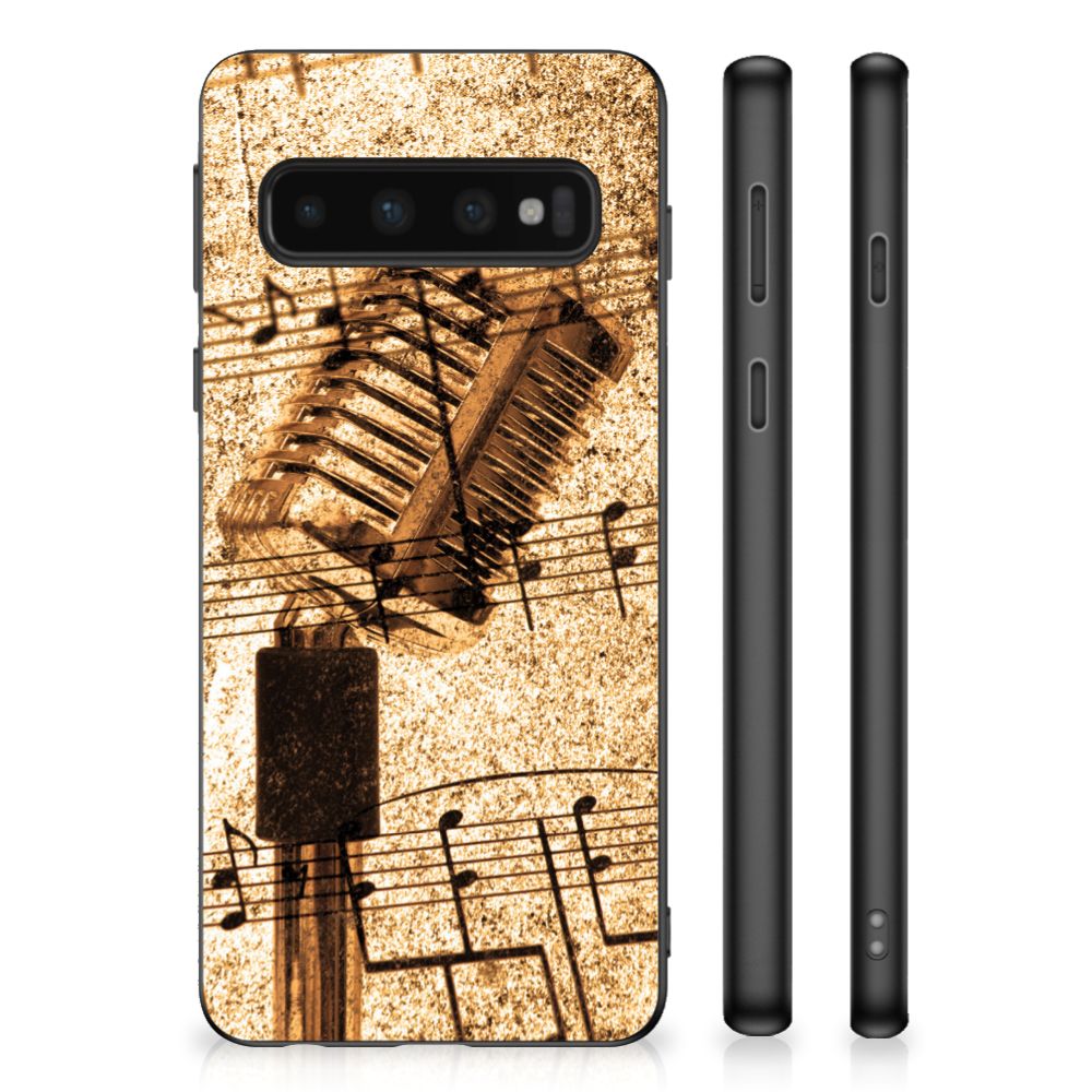 Samsung Galaxy S10 Grip Case Bladmuziek B2C Telecom