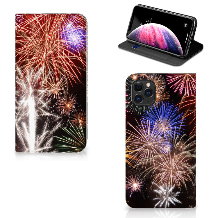Apple iPhone 11 Pro Max Hippe Standcase Vuurwerk