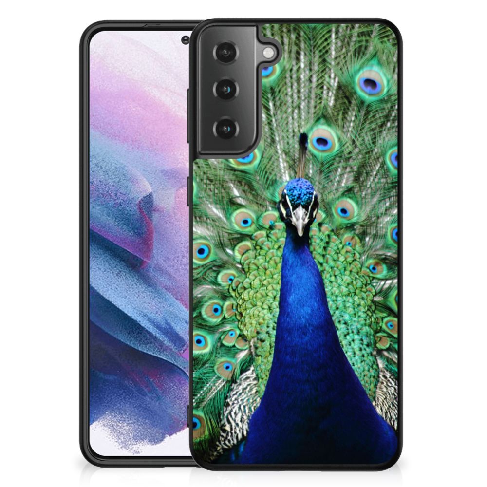 Samsung Galaxy S21 Plus Dierenprint Telefoonhoesje Pauw
