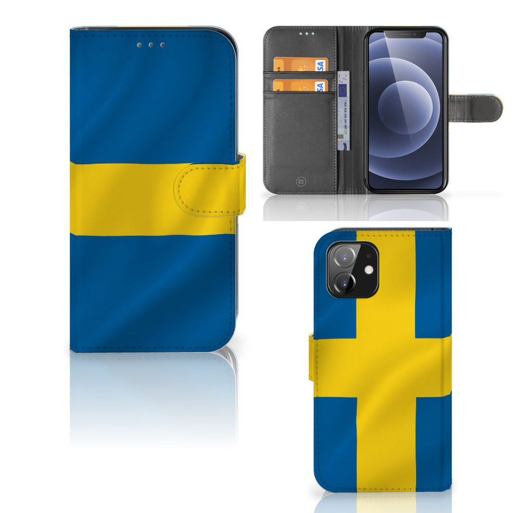 iPhone 12 | 12 Pro (6.1") Bookstyle Case Zweden