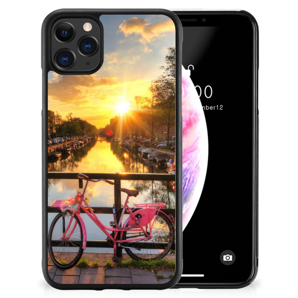 Apple iPhone 11 Pro Max Silicone Hoesje Amsterdamse Grachten B2C Telecom
