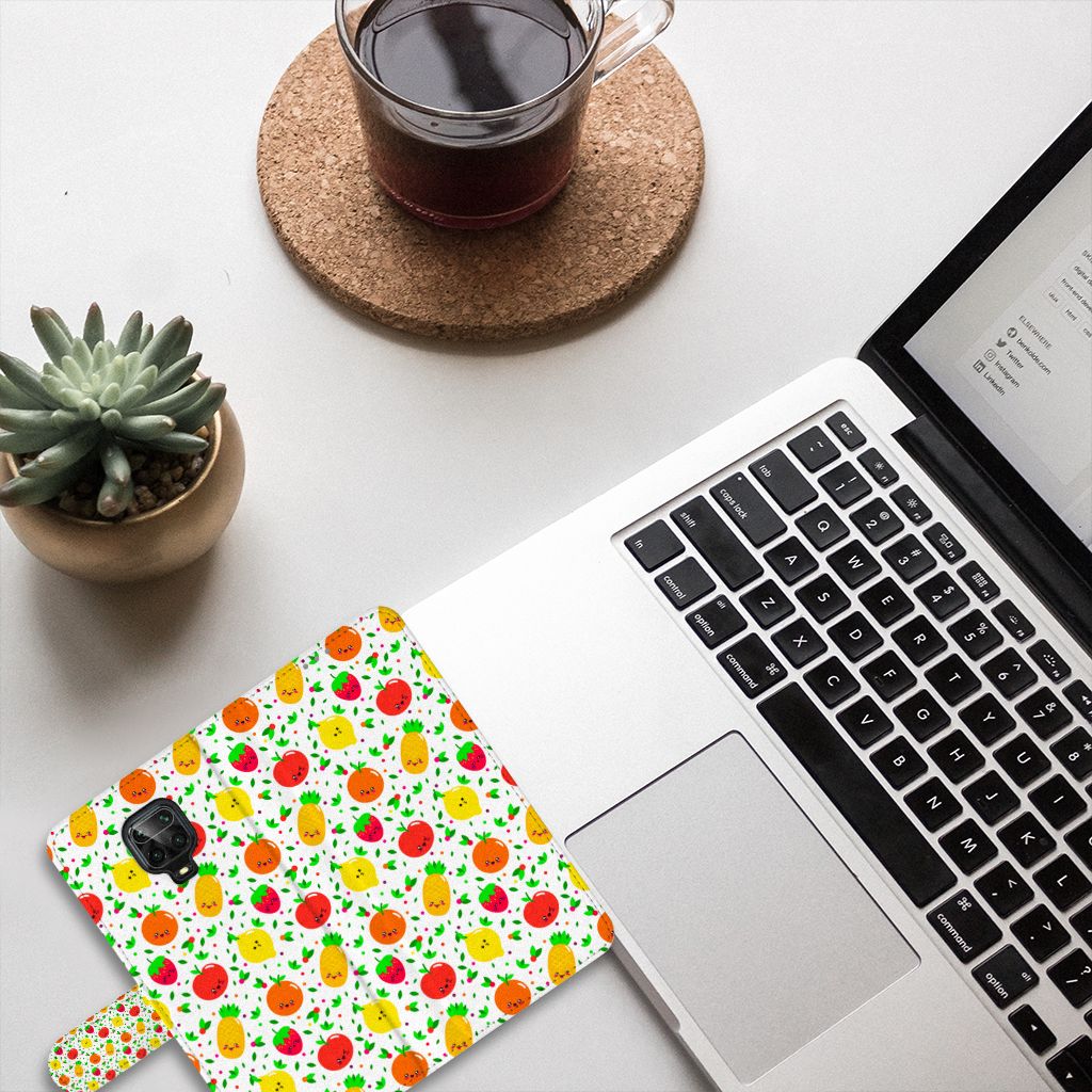 Xiaomi Redmi Note 9 Pro | Note 9S Book Cover Fruits