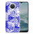 Silicone Back Case Nokia G20 | G10 Angel Skull Blauw