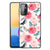 Samsung Galaxy M52 Bloemen Hoesje Butterfly Roses