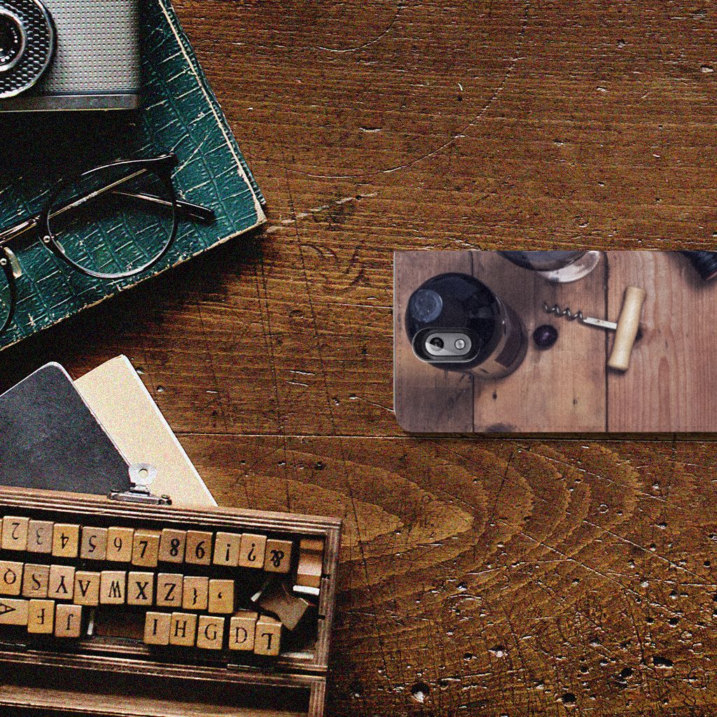 Nokia 3.1 (2018) Flip Style Cover Wijn