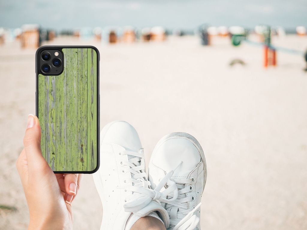 Apple iPhone 11 Pro Max Grip Case Green Wood B2C Telecom