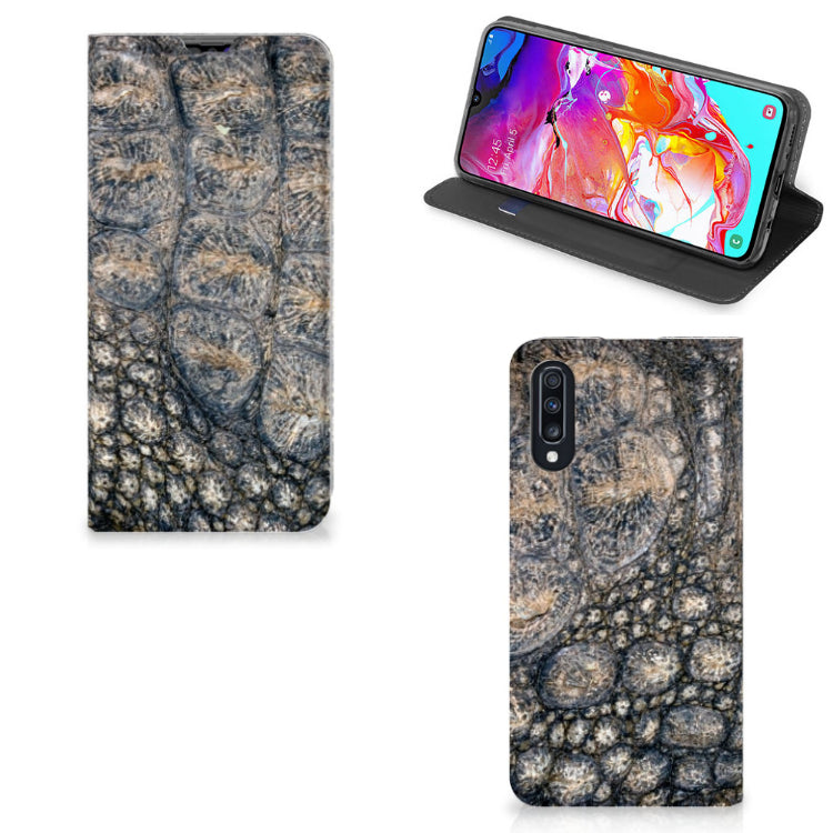 Samsung Galaxy A70 Hoesje maken Krokodillenprint