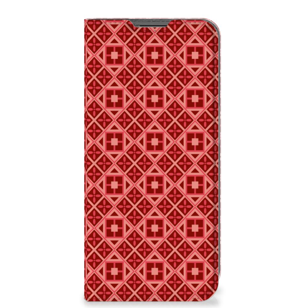 Nokia G11 | G21 Hoesje met Magneet Batik Rood - B2C Telecom