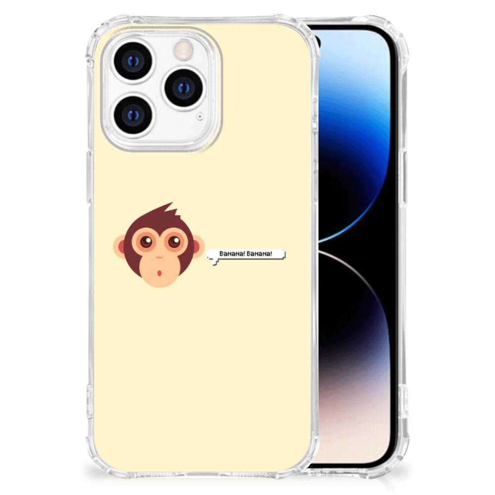 iPhone 14 Pro Stevig Bumper Hoesje Monkey B2C Telecom
