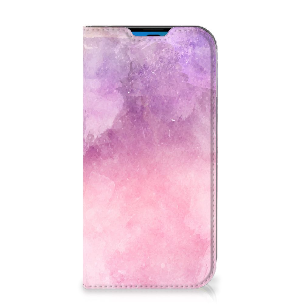 Bookcase iPhone 14 Pro Pink Purple Paint - B2C Telecom
