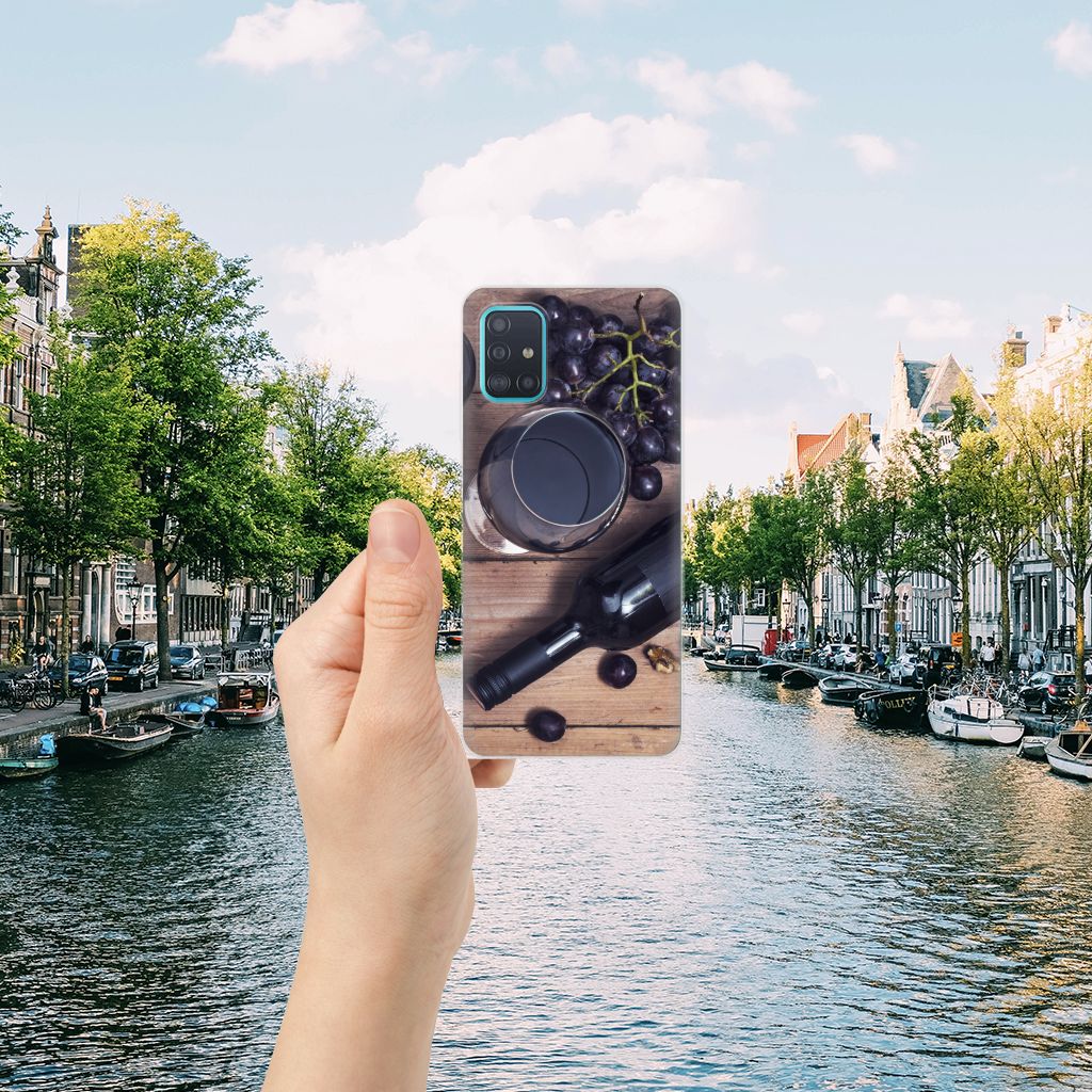Samsung Galaxy A51 Siliconen Case Wijn B2C Telecom