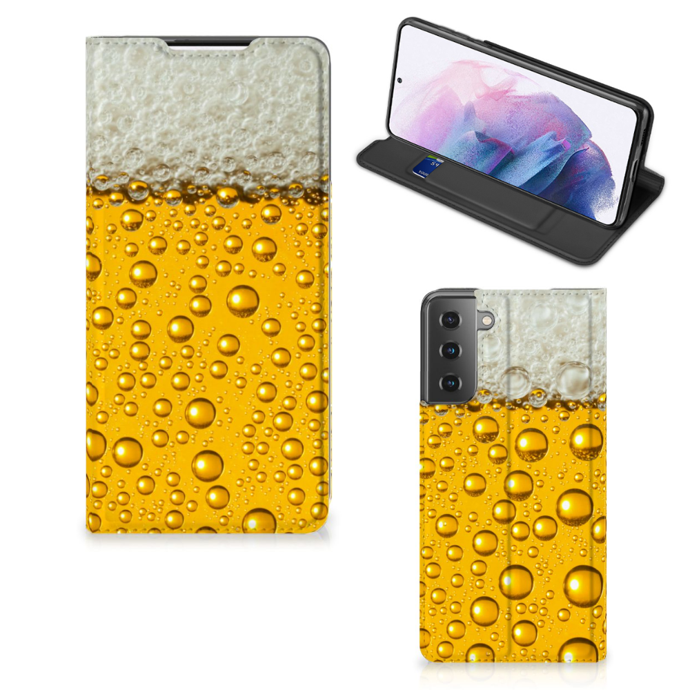 Samsung Galaxy S21 Plus Flip Style Cover Bier - B2C Telecom