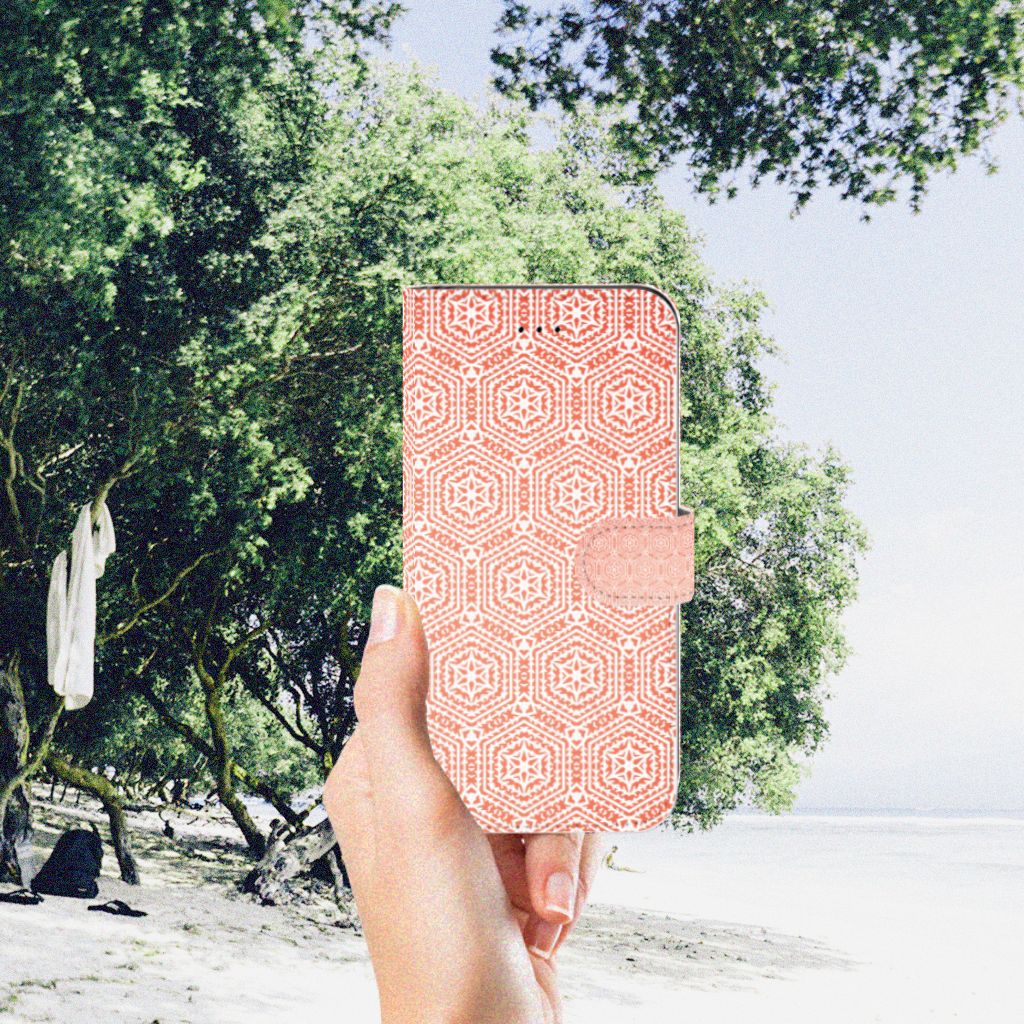 Apple iPhone 7 Plus | 8 Plus Telefoon Hoesje Pattern Orange