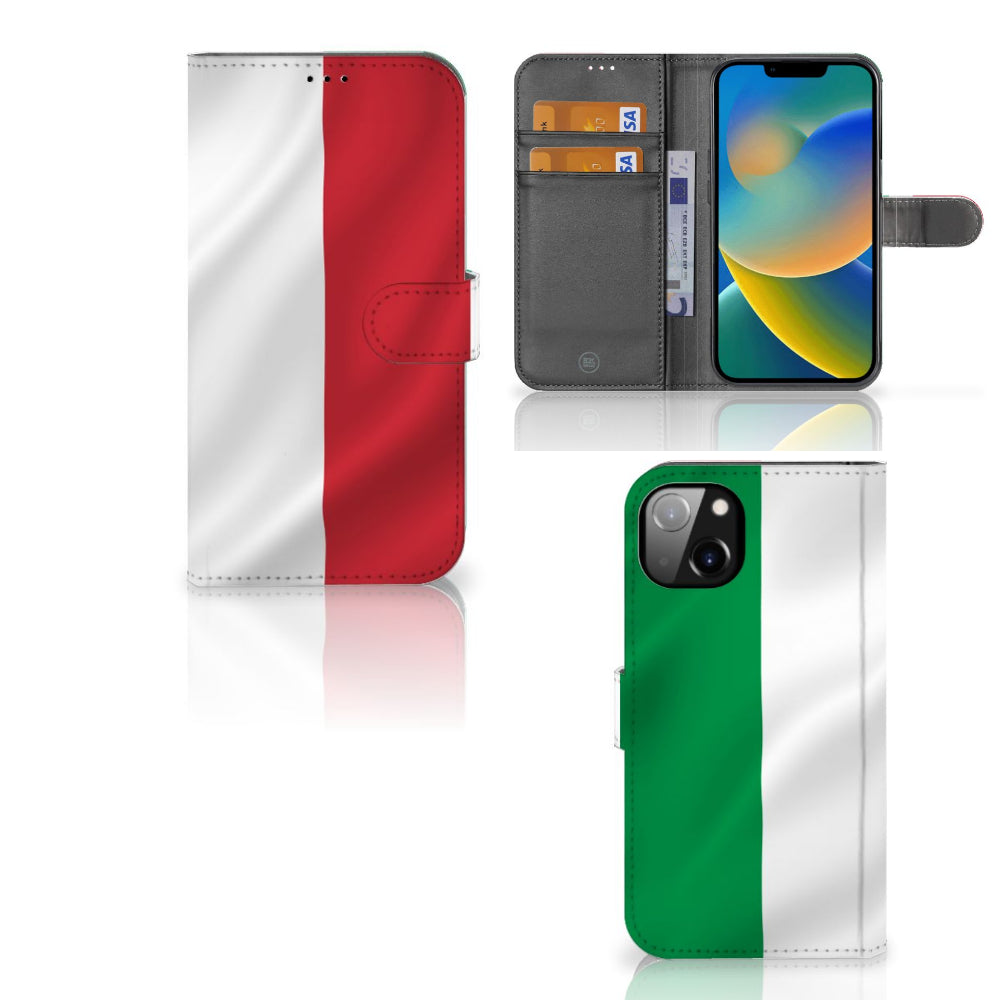 iPhone 14 Plus Bookstyle Case Italië