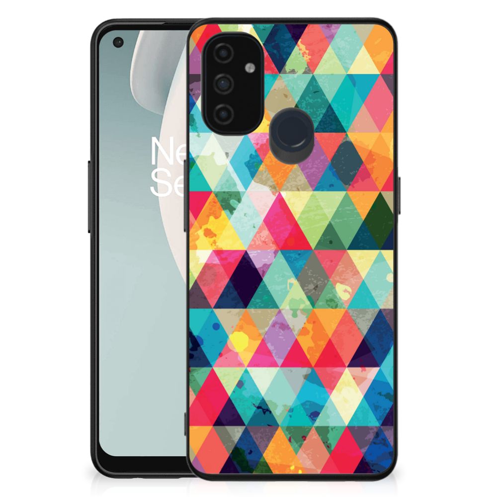 OnePlus Nord N100 Back Case Geruit