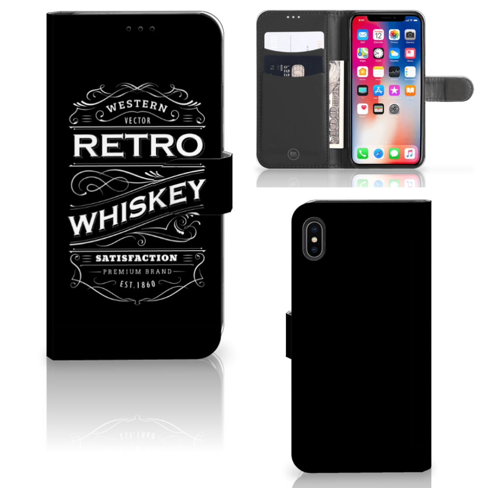 Apple iPhone Xs Max Book Cover Whiskey