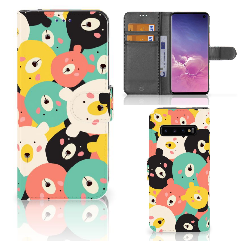 Samsung Galaxy S10 Leuk Hoesje Bears