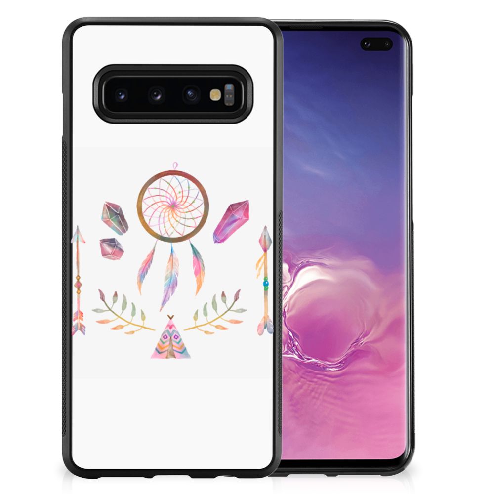 Samsung Galaxy S10+ Bumper Hoesje Boho Dreamcatcher