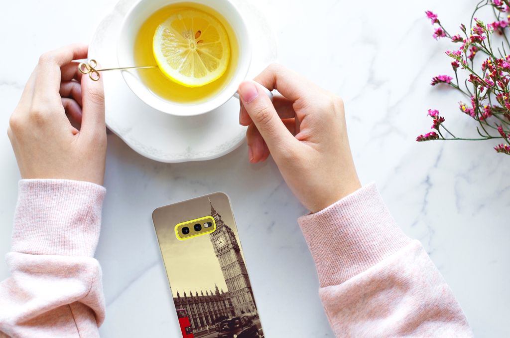 Samsung Galaxy S10e Siliconen Back Cover Londen