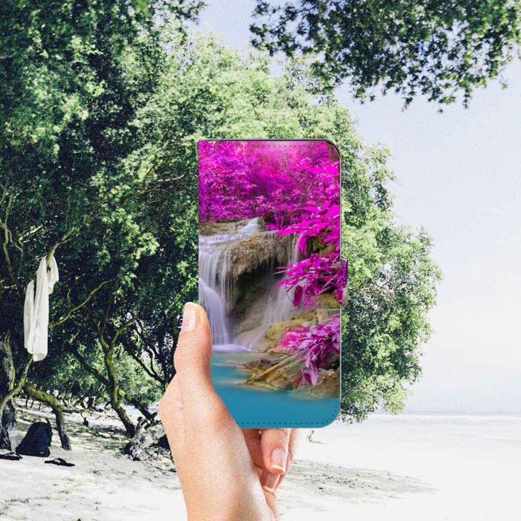 Motorola Moto G53 Flip Cover Waterval
