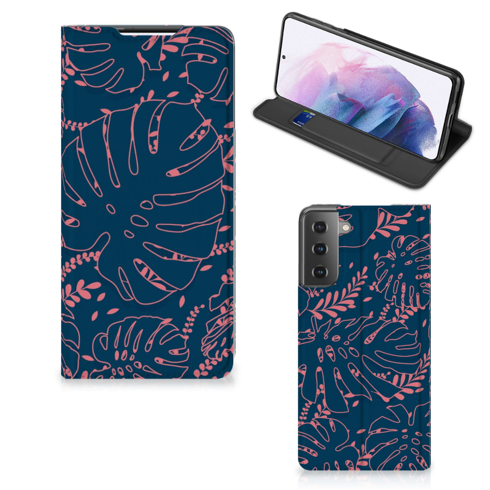 Samsung Galaxy S21 Plus Smart Cover Palm Leaves - B2C Telecom