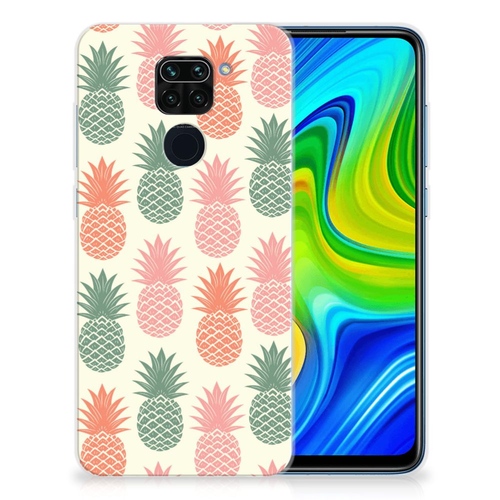 Xiaomi Redmi Note9 Siliconen Case Ananas