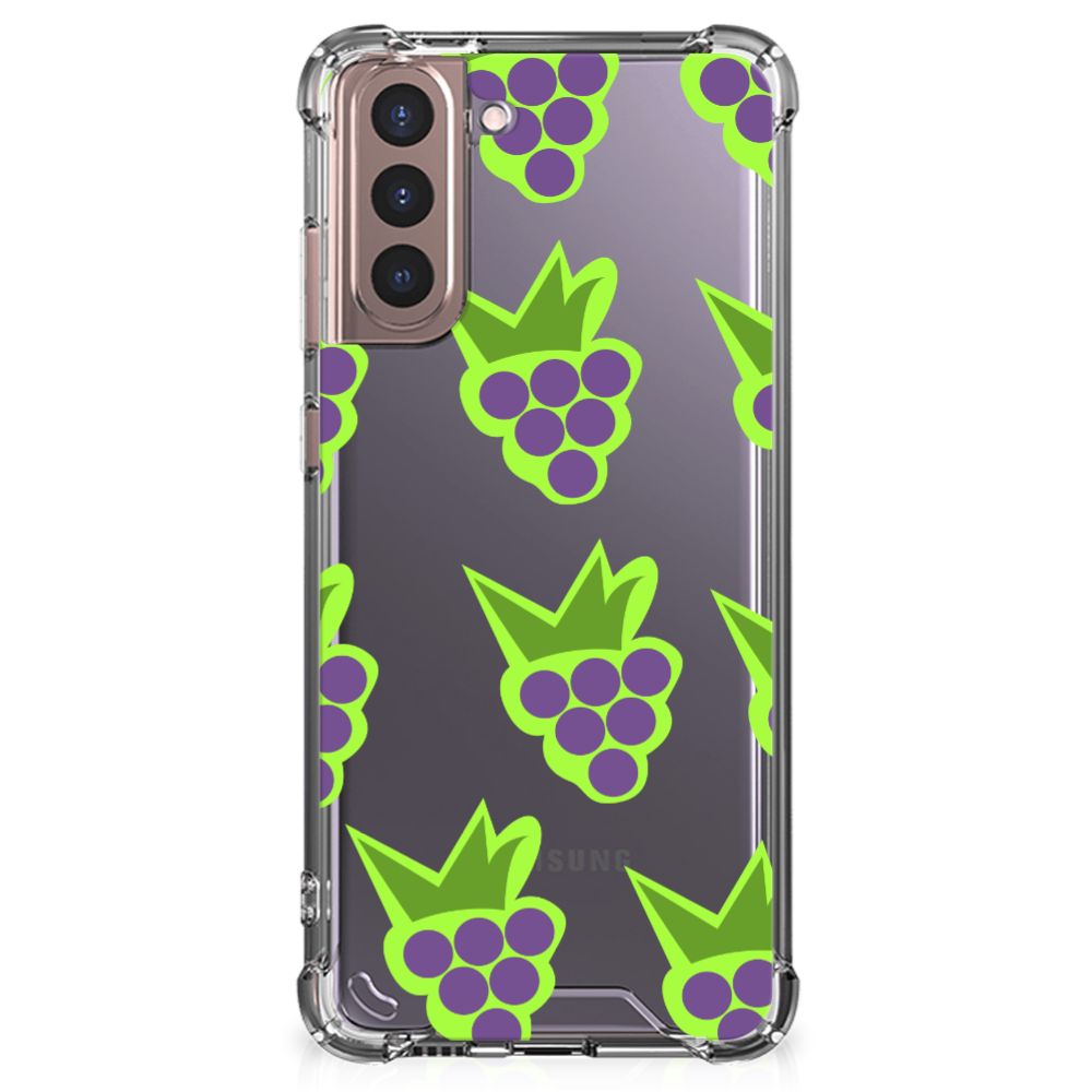 Samsung Galaxy S21 Plus Beschermhoes Druiven