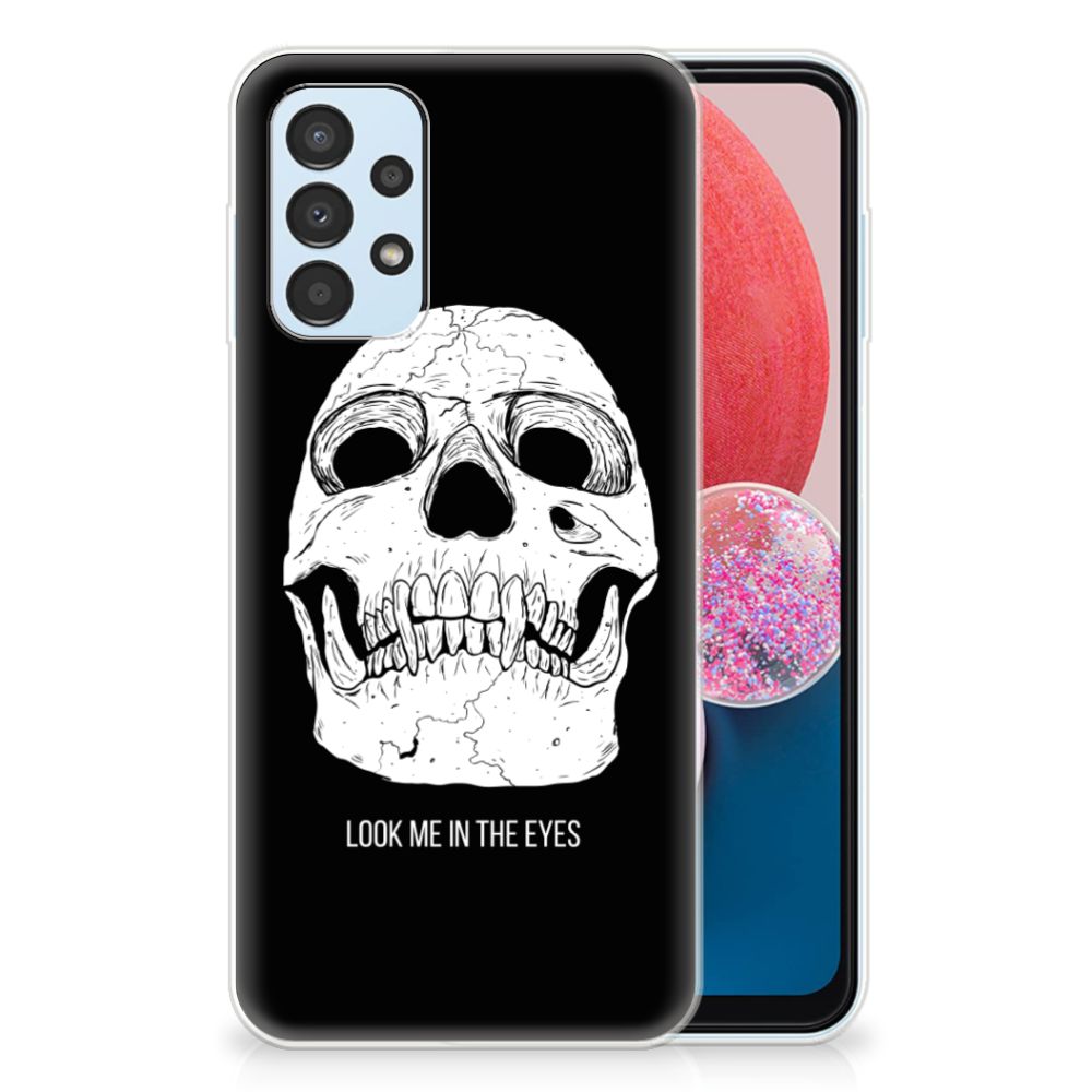 Silicone Back Case Samsung Galaxy A13 4G Skull Eyes B2C Telecom