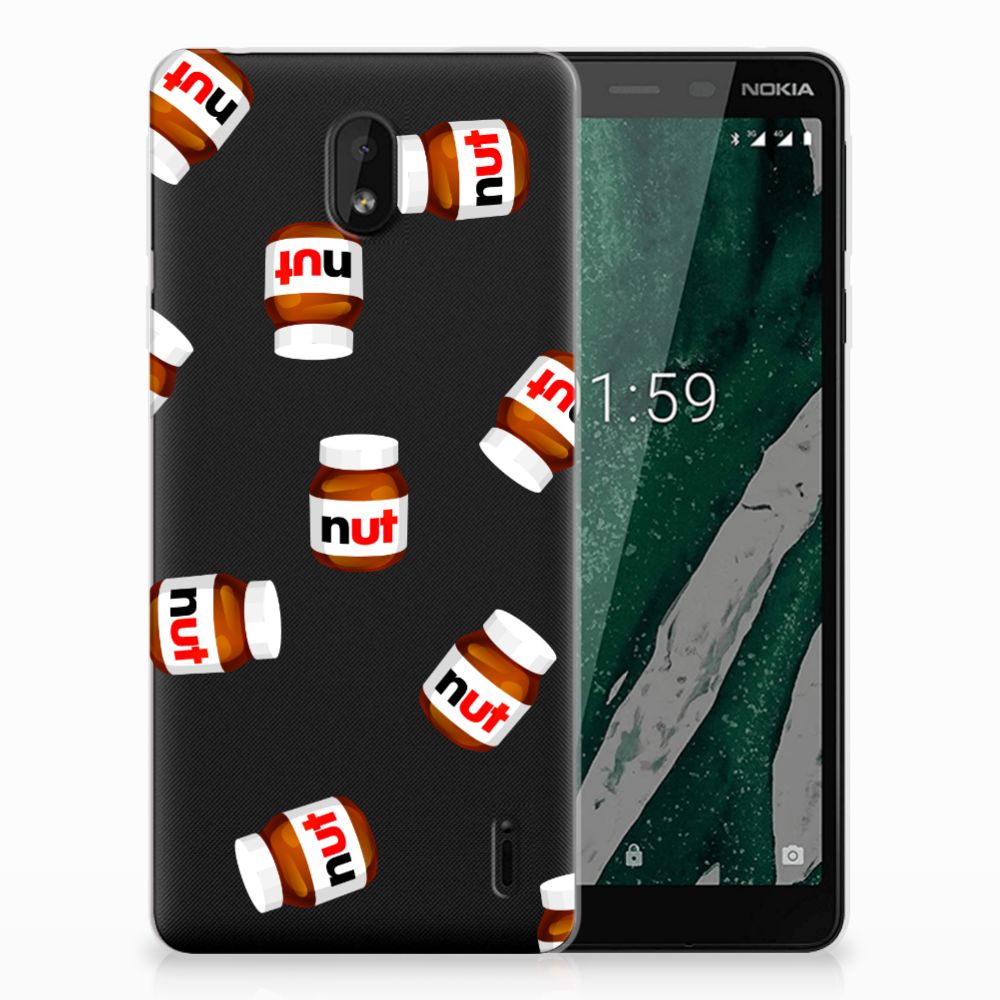 Nokia 1 Plus Siliconen Case Nut Jar