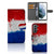 Samsung Galaxy S21 FE Bookstyle Case Nederland met artistiek design van de Nederlandse vlag.