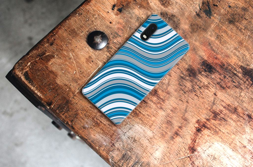 Samsung Xcover Pro TPU bumper Waves Blue B2C Telecom
