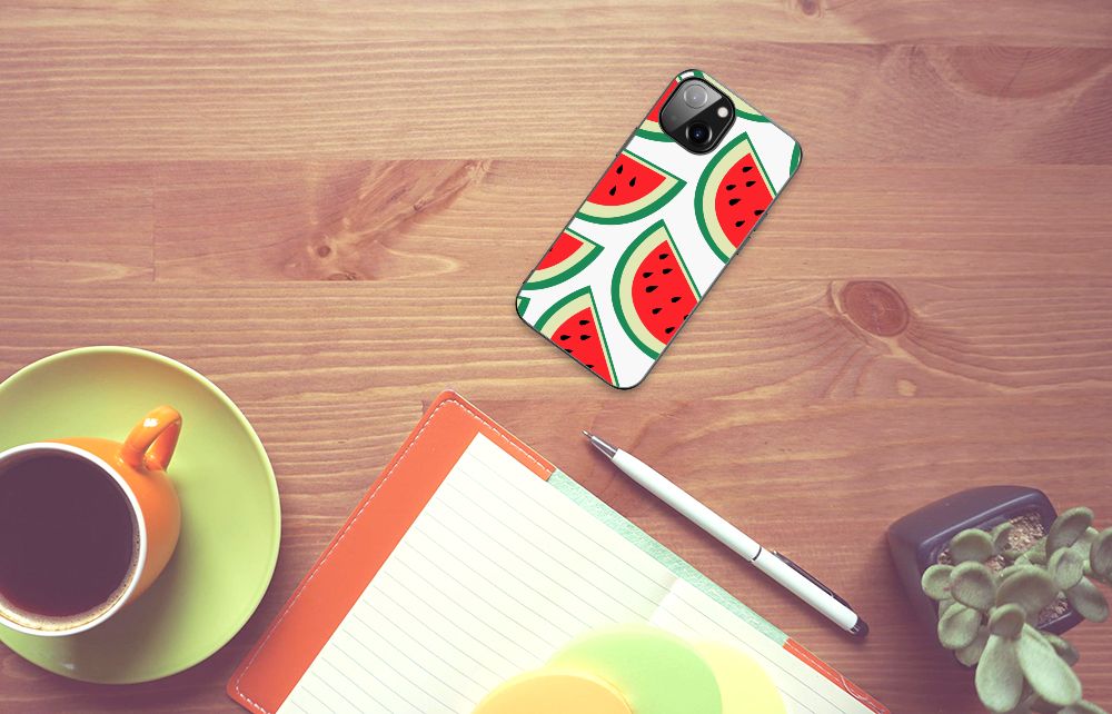 Apple iPhone 13/14 Back Cover Hoesje Watermelons B2C Telecom