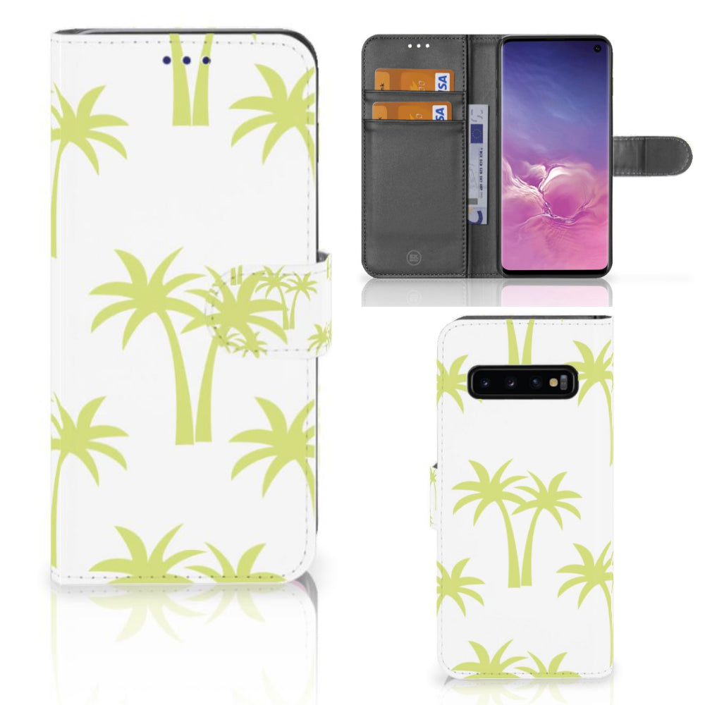 Samsung Galaxy S10 Hoesje Palmtrees